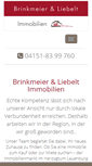 Mobile Screenshot of brinkmeier-liebelt.de